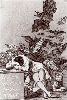 Goya Le sommeil de la raison